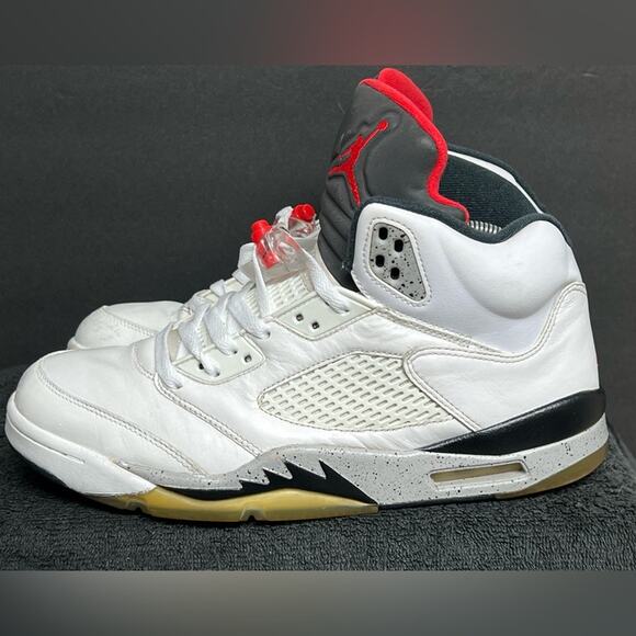 Size 10 - Air Jordan 5 Retro White Cement main image 10